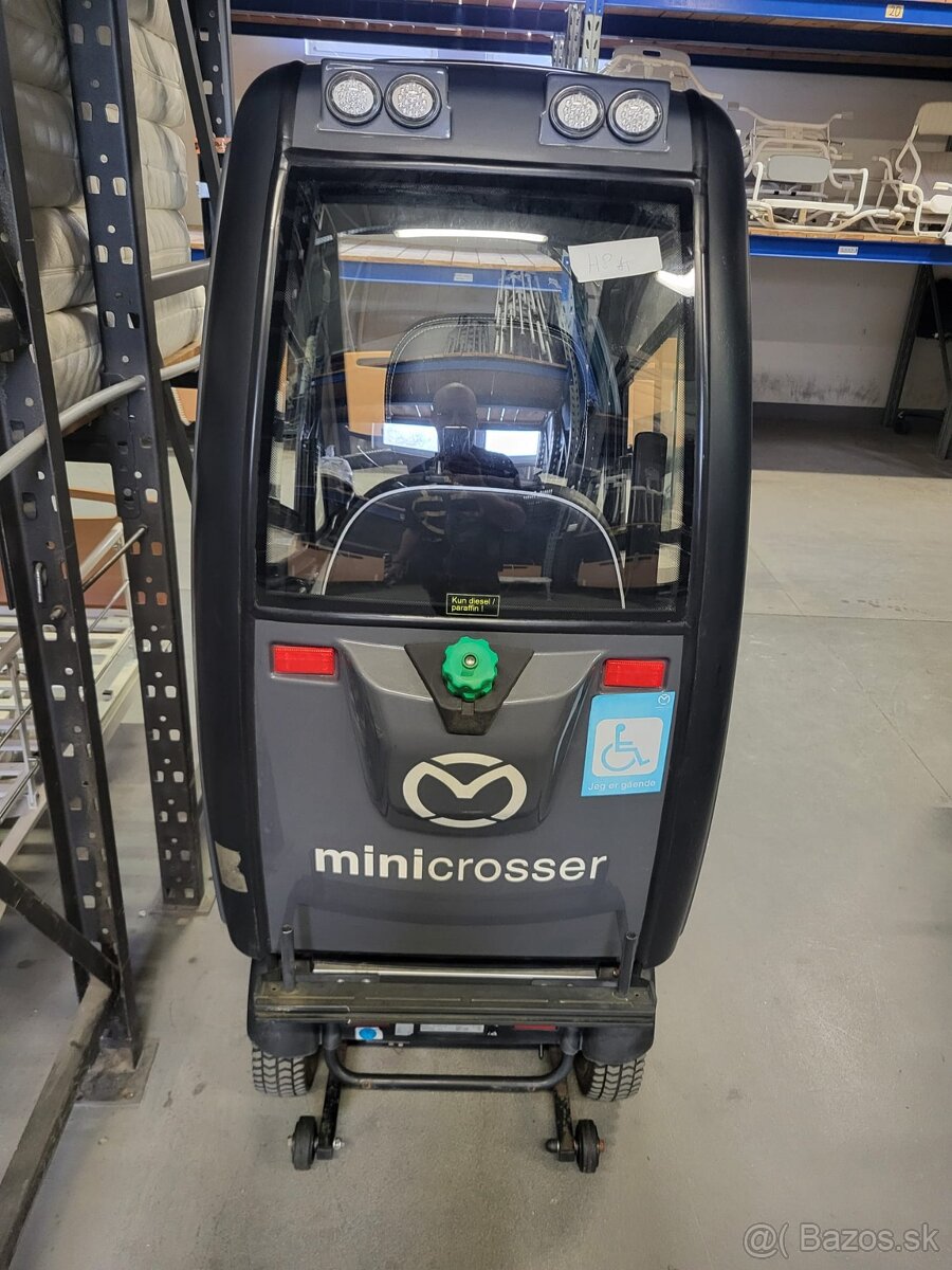 Mini Crosser M1 Cabin - výkonný elektrický vozík – Obrázok 7